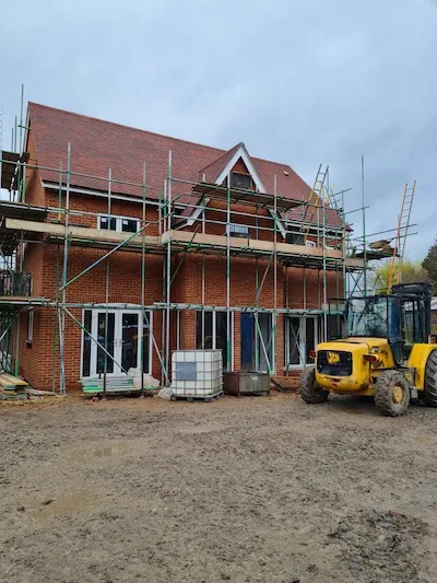 Image of a new build home